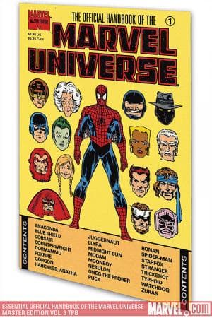 Essential Official Handbook of the Marvel Universe - Master Edition Vol. 3 (2008)