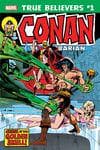 True Believers: Conan - Curse of the Golden Skull! (2019) #1 cover