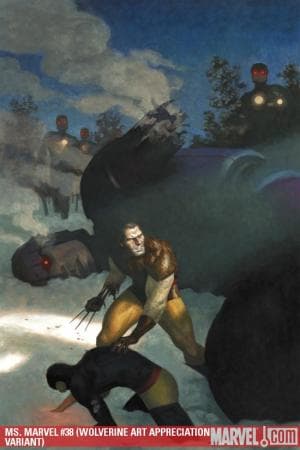 Ms. Marvel (2006) #38 (WOLVERINE ART VARIANT (DR))