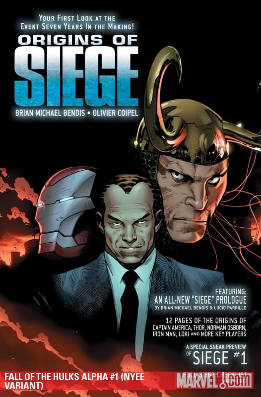 Fall of the Hulks Alpha (2009) #1 (NYEE VARIANT)