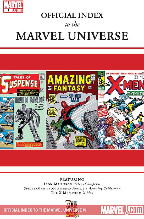 Official Index to the Marvel Universe (2009) #1