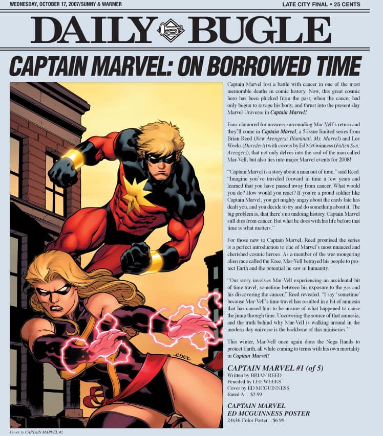 Daily Bugle: October (2007)