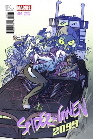 Secret Wars 2099 (2015) #2 (Latour Spider-​Gwen 2099 Variant)