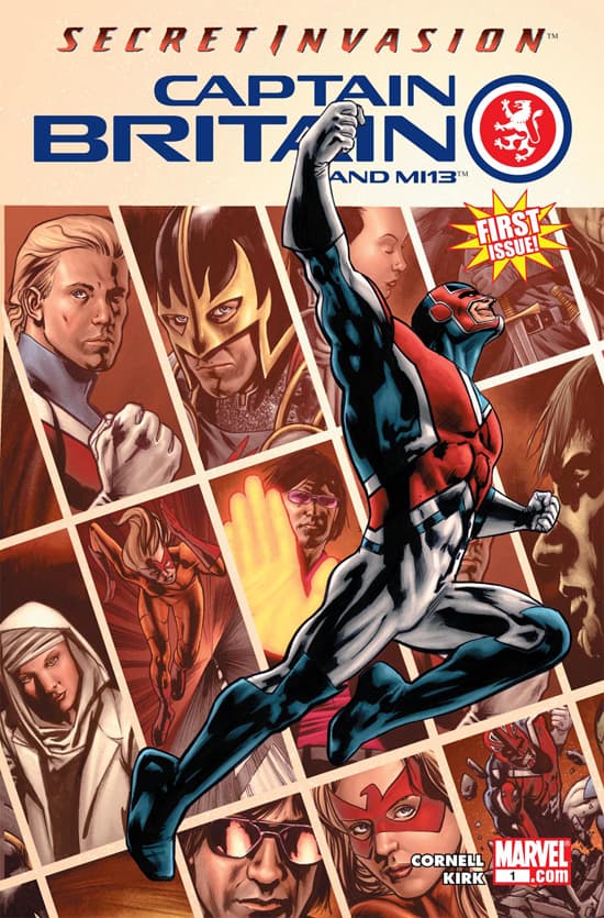 Captain Britain and MI: 13 (2008) #1