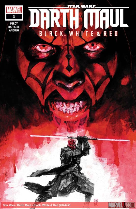 Star Wars: Darth Maul - Black, White & Red (2024) #1
