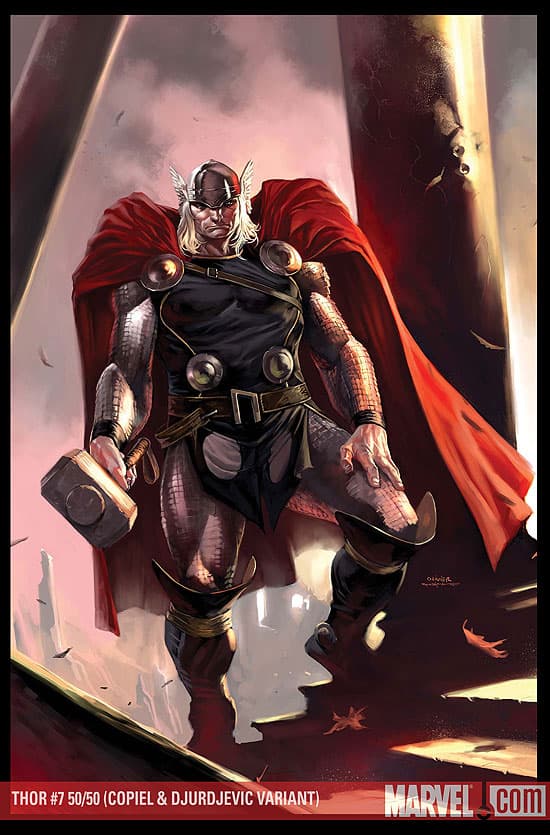 Thor (2007) #7 (Coipel/Djurdjevic Variant)