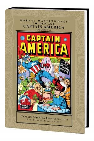 Marvel Masterworks: Golden Age Captain America (Hardcover)