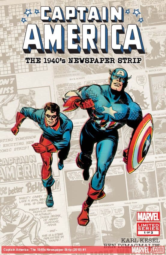 Captain America: The 1940s Newspaper Strip (2010) #1