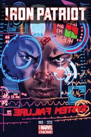 Iron Patriot (2014) #3 (Land Variant)