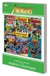 Avengers: Official Index to the Marvel Universe GN-TPB (Graphic Novel) cover