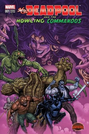 Mrs. Deadpool and the Howling Commandos (2015) #1 ( BRADSHAW TEAM VARIANT)