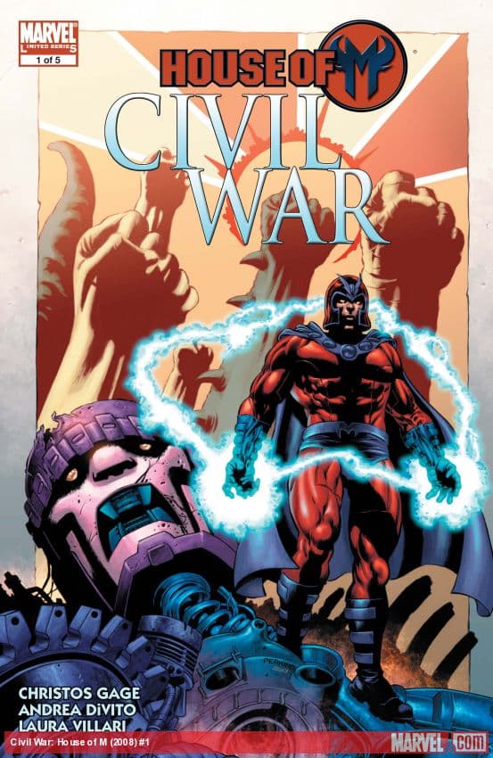 Civil War: House of M (2008) #1