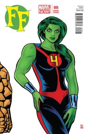 FF (2012) #5 (Allred Variant)