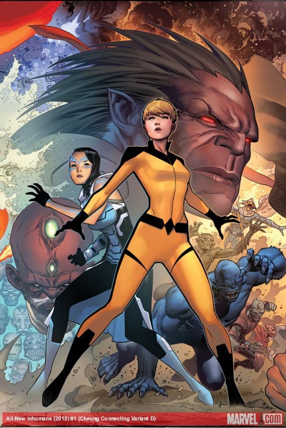 All-New Inhumans (2015) #1 (Cheung Connecting Variant D)