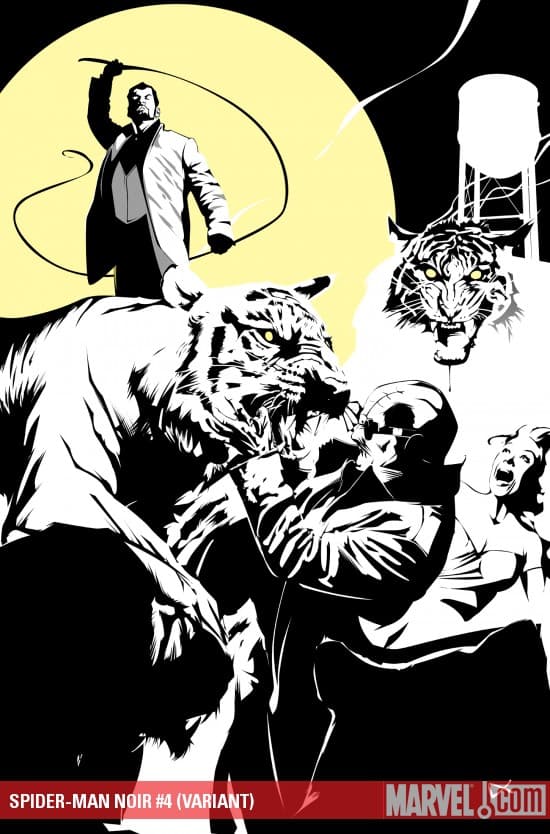 Spider-Man Noir (2008) #4 (CALERO VARIANT)