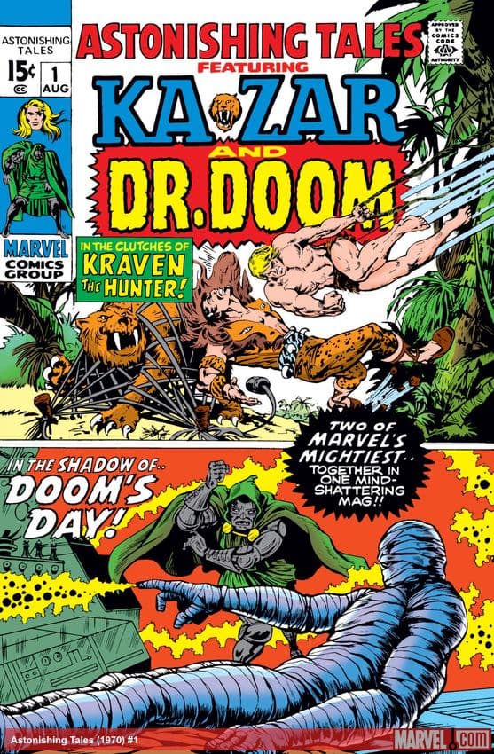 Astonishing Tales (1970) #1