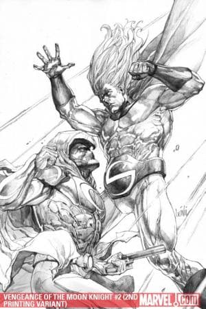 Vengeance of the Moon Knight (2009) #2 (2ND PRINTING VARIANT)