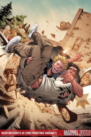 New Mutants (2009) #2 (2ND PRINTING VARIANT)