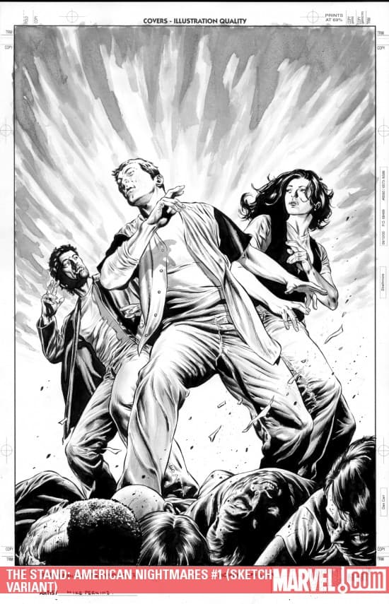 The Stand: American Nightmares (2009) #1 (SKETCH VARIANT)