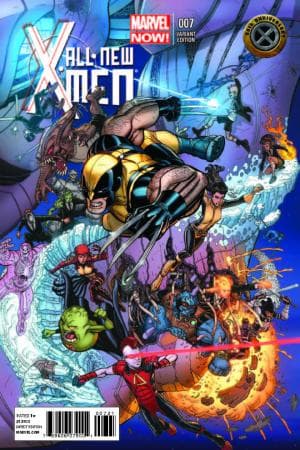 All-New X-Men (2012) #7 (Bradshaw X-&#8203;Men 50th Anniversary Variant)