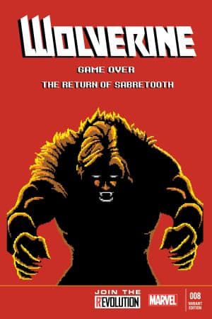 Wolverine (2013) #8 (Waite 8-&#8203;Bit Variant)