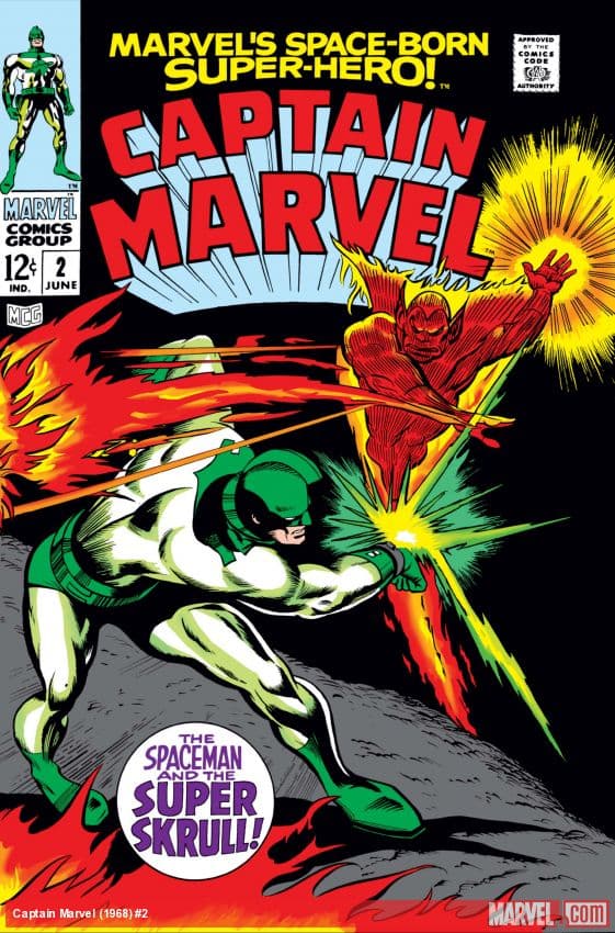 Captain Marvel (1968) #2