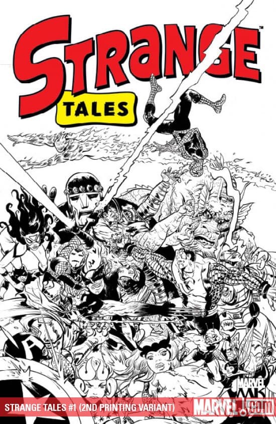 Strange Tales (2009) #1 (2ND PRINTING VARIANT)