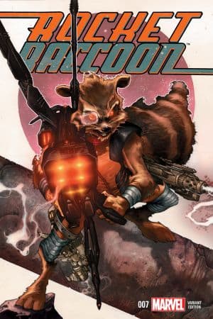 Rocket Raccoon (2014) #7 (Bianchi Variant)