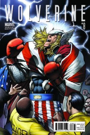 Wolverine (2010) #8 (THOR HOLLYWOOD VARIANT)