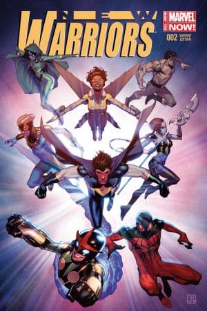 New Warriors (2014) #2 (Molina Variant)