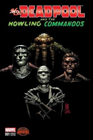 Mrs. Deadpool and the Howling Commandos (2015) #1 (CAMUNCOLI HOWLING VARIANT)
