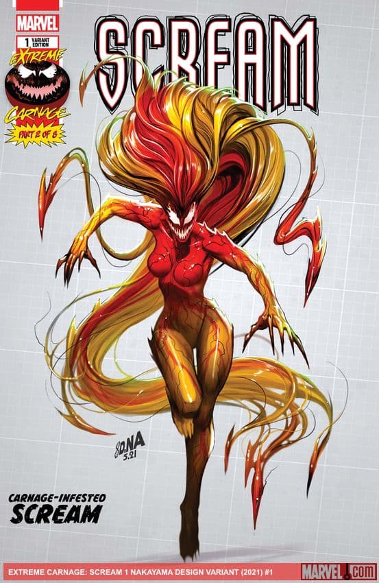 Extreme Carnage: Scream (2021) #1 (Variant)
