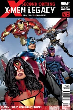 X-Men Legacy (2008) #236 (2ND PRINTING VARIANT)