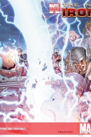 Invincible Iron Man (2008) #21 (2ND PRINTING VARIANT)