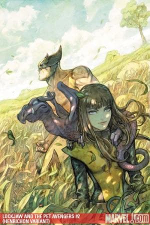 Lockjaw and the Pet Avengers (2009) #2 (Henrichon variant)