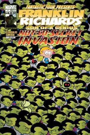 FRANKLIN RICHARDS: NOT-SO-SECRET INVASION 1 (2008) #1