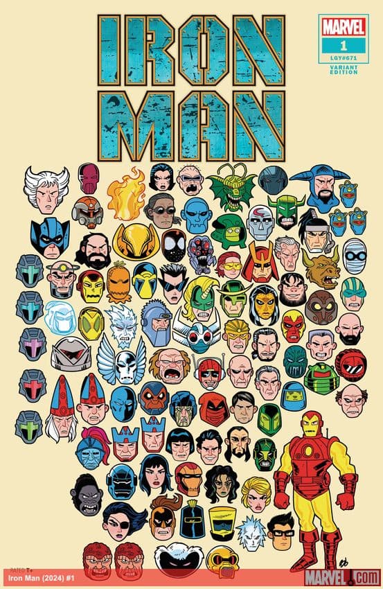 Iron Man (2024) #1 (Variant)