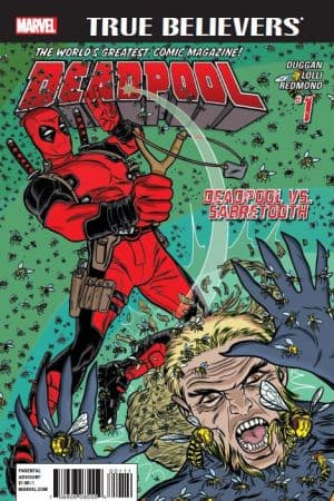 True Believers: Deadpool - Deadpool Vs. Sabretooth (2016) #1