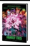 Avengers: West Coast Avengers - Family Ties (Hardcover) cover