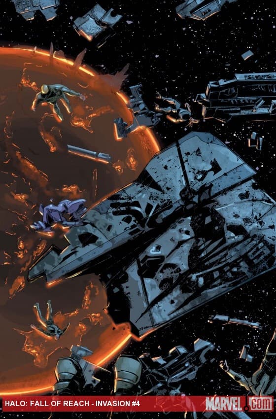 Halo: Fall of Reach - Invasion (2010) #4