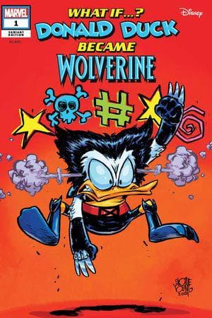 MARVEL & DISNEY: WHAT IF…? DONALD DUCK BECAME WOLVERINE #1 (2024) #1 (Variant)