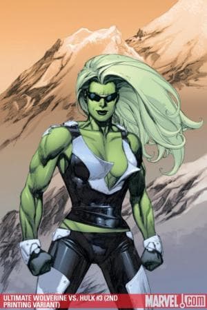 Ultimate Wolverine Vs. Hulk (2005) #3 (2ND PRINTING VARIANT)