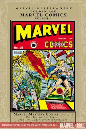 MARVEL MASTERWORKS: GOLDEN AGE MARVEL COMICS VOL. 4 HC (2009 - Present)