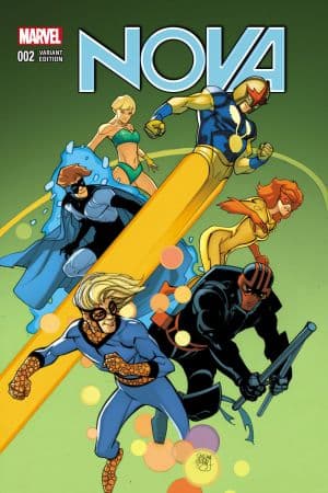 Nova (2015) #2 (Ferry Marvel 92 Variant)
