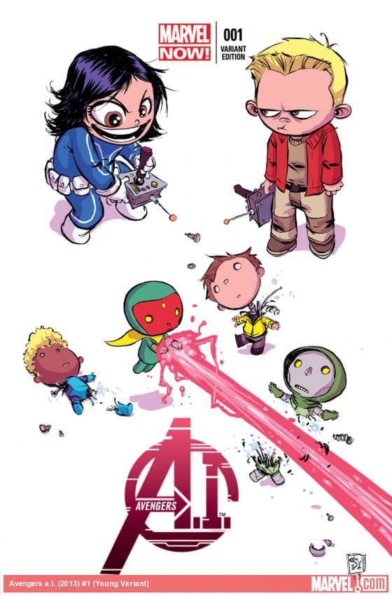 Avengers a.I. (2013) #1 (Young Variant)