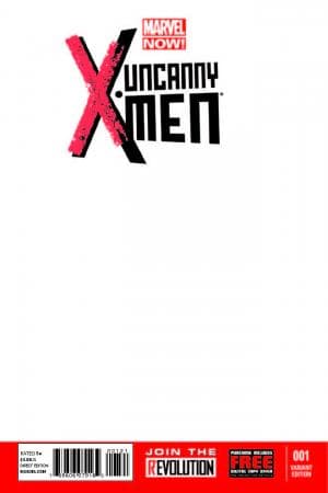 Uncanny X-Men (2013) #1 (Blank Cover Variant)