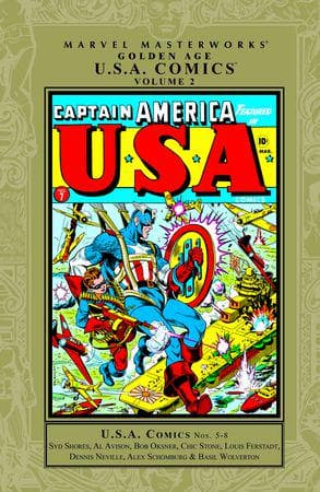 MARVEL MASTERWORKS: GOLDEN AGE USA COMICS VOL. 2 HC (Trade Paperback)