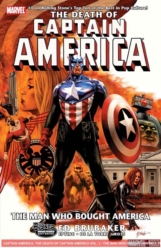 Captain America: The Death of Captain America Vol. 3 - The Man Who Bought America (Trade Paperback)