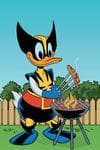 MARVEL & DISNEY: WHAT IF…? DONALD DUCK BECAME WOLVERINE #1 (2024) #1 (Variant) cover