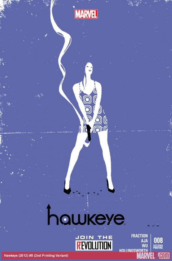 Hawkeye (2012) #8 (2nd Printing Variant)